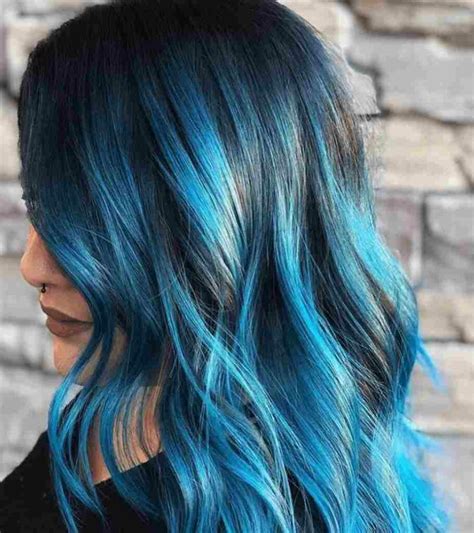 how to color black hair blue|blue black hair textures images.